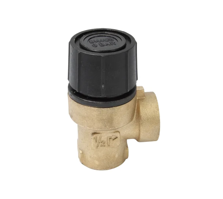 Emmeti Pressure Relief Safety Valve - 6 Bar - 1/2" F x F - 00205060