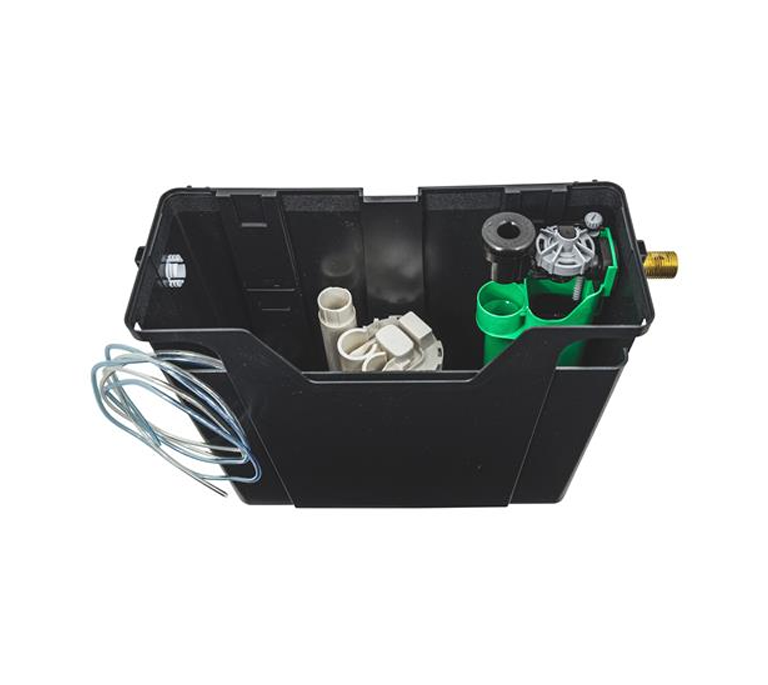 Fluidmaster Pneumatic Compact Pre-Assembled Cistern - Side Entry Brass Shank - 1000E-030-P1
