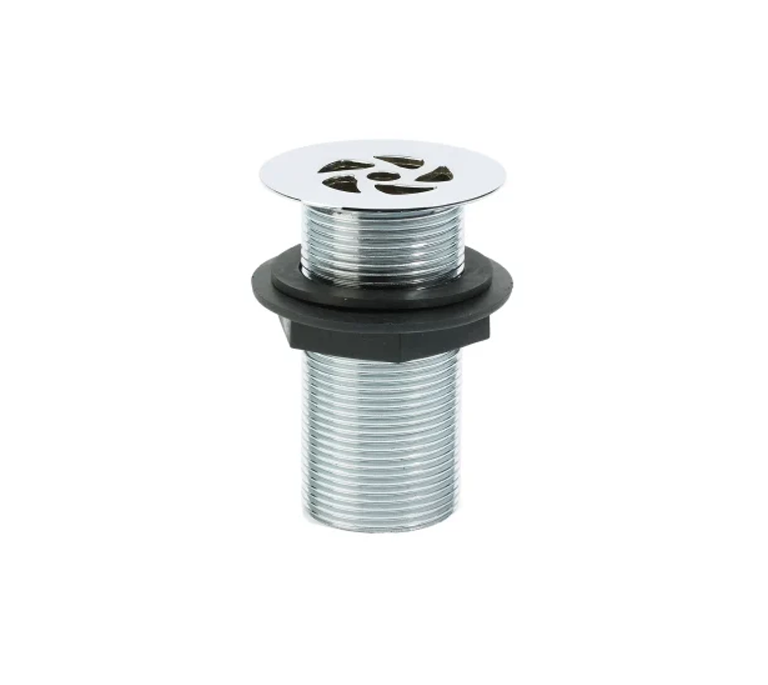 Peerless Flush Grated Waste - Unslotted - 1 1/4" - Chrome - 201433