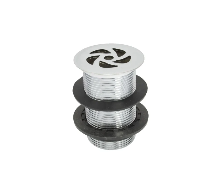 Peerless Flush Grated Waste - Unslotted - 1 1/2" - Chrome - 201440