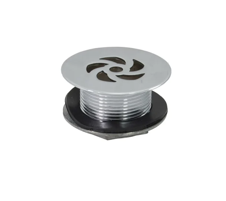 Peerless Flush Grated Waste - Unslotted - 1 1/2" - (Metal Backnut) - 201483