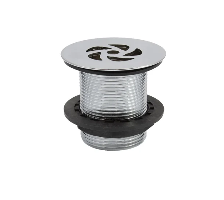 Peerless Flush Grated Waste - Unslotted - 1 1/2" - Chrome - 201571