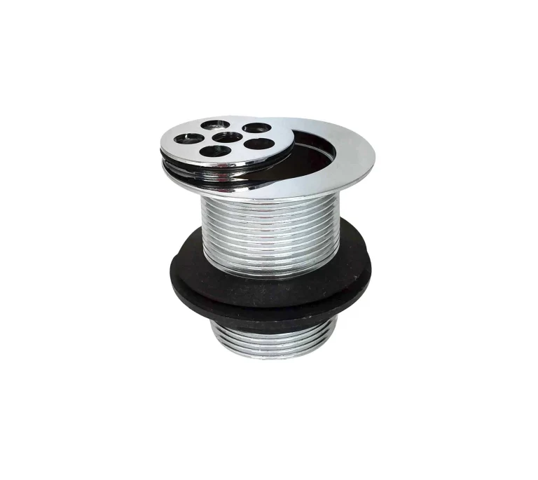 Peerless Flush Grated Waste with Removable Top - Unslotted - 1 1/2" - Chrome - 201606