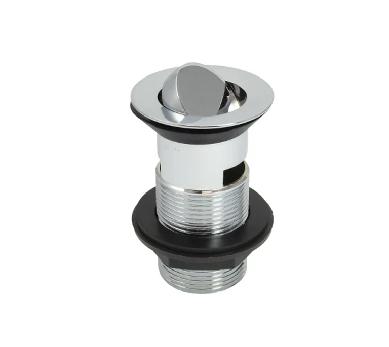 Peerless Flip Plug Basin Waste - Slotted - 1 1/4" - Chrome - 201877