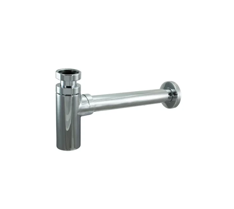 Peerless Modern Shallow Bottle Trap - 1 1/4" - Chrome - 202023