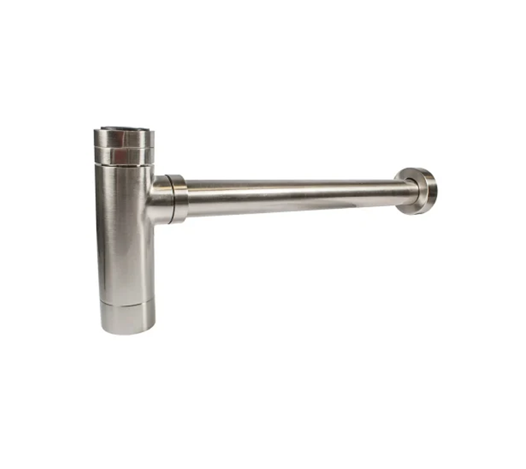 Peerless Modern Bottle Trap - 1 1/4" - Brushed Nickel - 203053