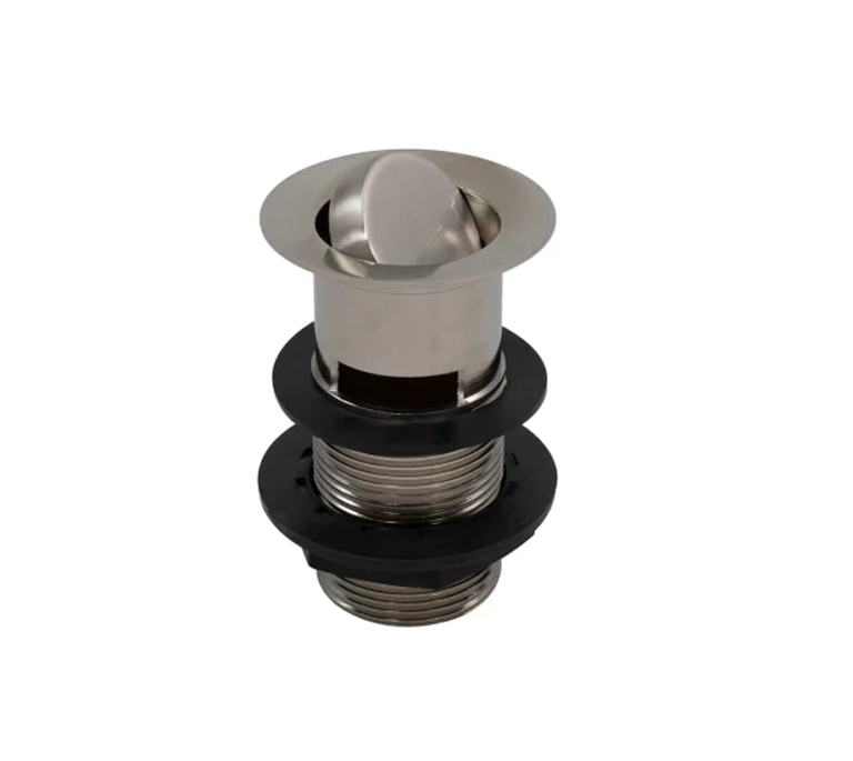 Peerless Flip Plug Basin Waste - Slotted - 1 1/4" - Brushed Nickel - 203877