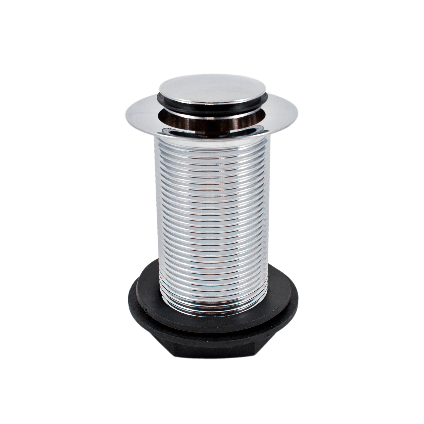 Peerless Stainless Steel Clicker Basin Waste - Unslotted - 1 1/4" - Chrome - 205155