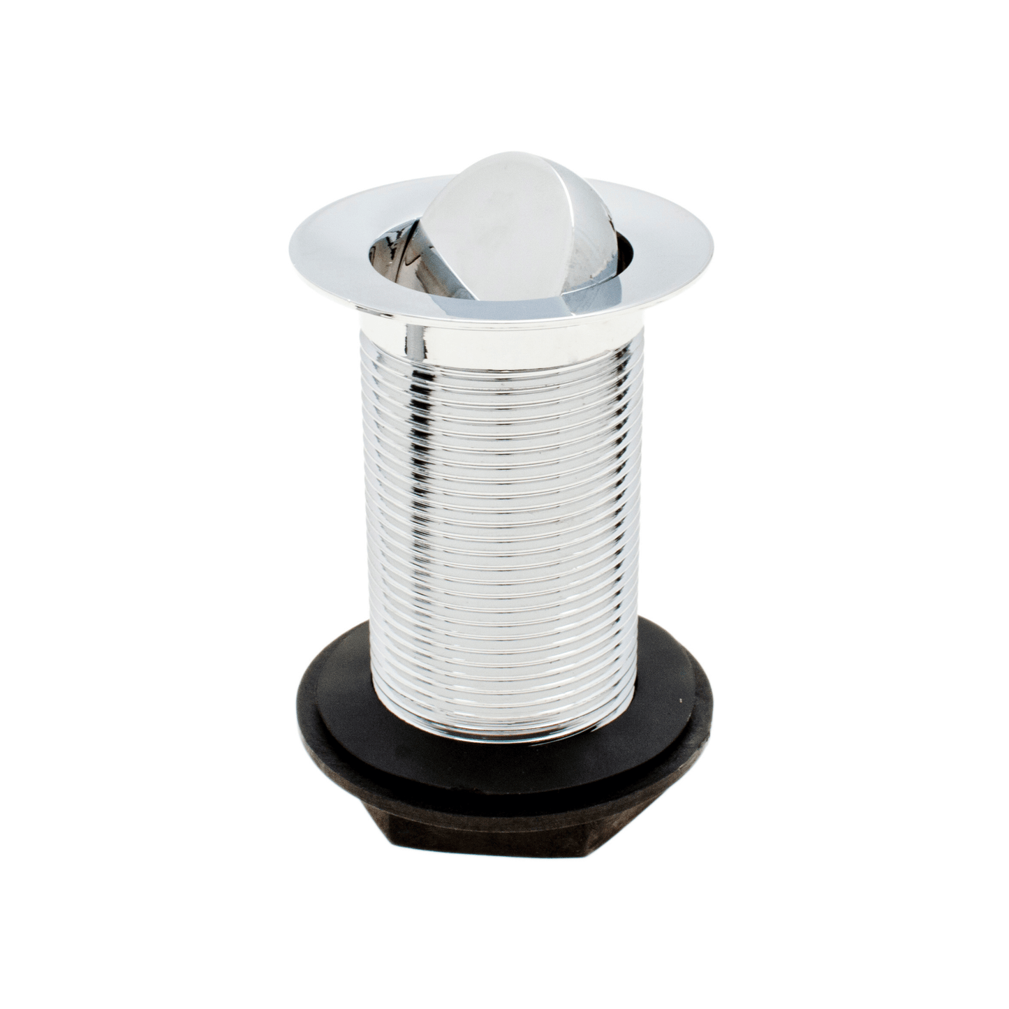 Peerless Stainless Steel Flip Plug Basin Waste - Unslotted - 1 1/4" - Chrome - 205205