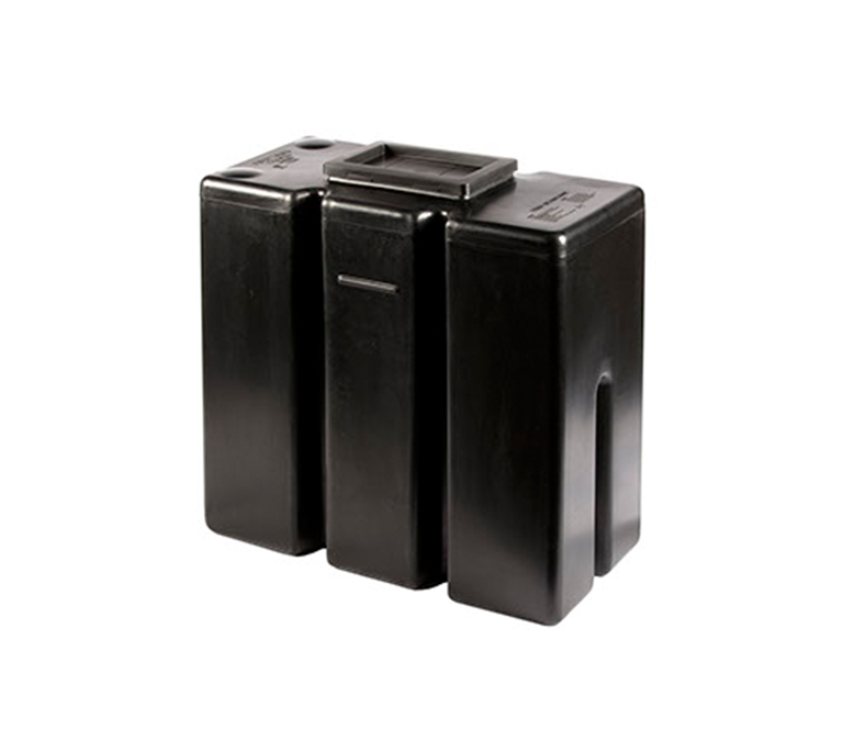 Polytank Rectangular Water Tank - 18 Gallon (82 Litres) - 24" x 12" x 24"