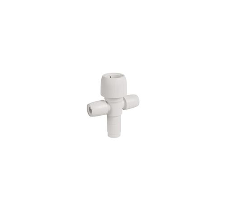 Hep2O Manifold - Socket & Closed Spigot - 22mm x 10mm 2-Port - HX92/22W