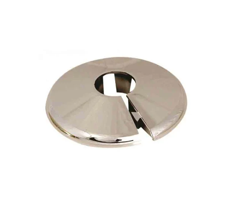 Peerless Plastic Pipe Collar - 22mm - Chrome (Pack of 10)