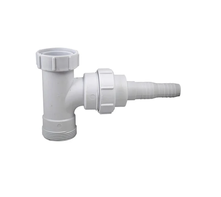 P1 Peerless Swivel Swept Tee with Nozzle - 1 1/2" - 340760