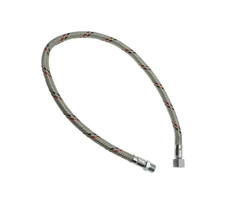 Flexible Oil Line M x F - 1/4" x 600mm