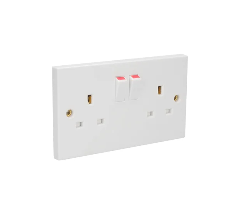 Socket - Double Switched 13A