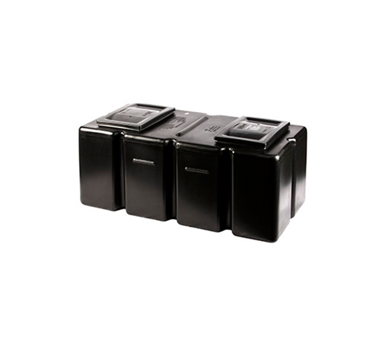 Polytank Rectangular Water Tank - 30 Gallon (136 Litres) - 39" x 20" x 17"