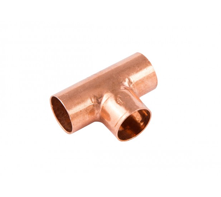 Kitemarked End Feed Equal Tee - 159mm
