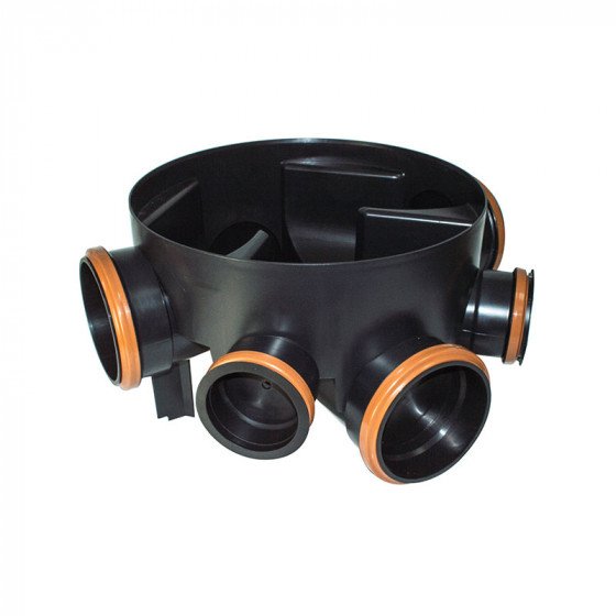 FloPlast 160mm Underground Drainage - Large Inspection Chamber - 6D900