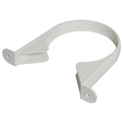 FloPlast 110mm Ring Seal Soil - Pipe Clip - White - SP82W