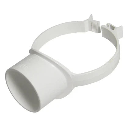 FloPlast 110mm Ring Seal Soil - Strap Boss - White - SP319W
