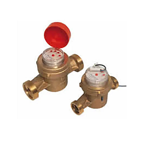 Altecnic USC Dry Dial Single Jet Hot Water Meter - 3/4" MBSP x MBSP - GG-3005C20