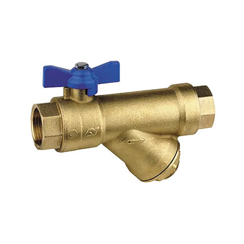 Altecnic Series 373 Intaball Lever Ball Valve - Red Handle - 22mm Compression - AI-373R22