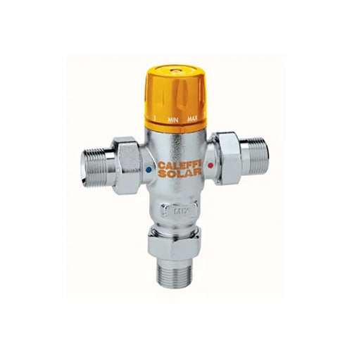 Altecnic Caleffi Solar 2521 Adjustable Thermostatic Mixing Valve 30 to 65°C - 3/4" MBSP - 252150