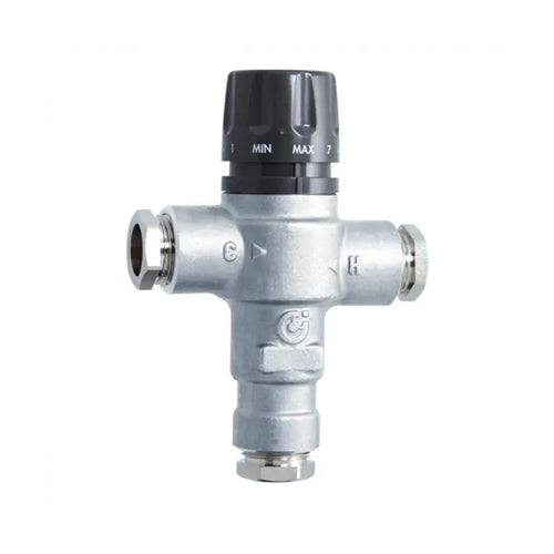 Altecnic MixCal Art 5219 - TMV2 Thermostatic Mixing Valve - 15mm - 521931CST