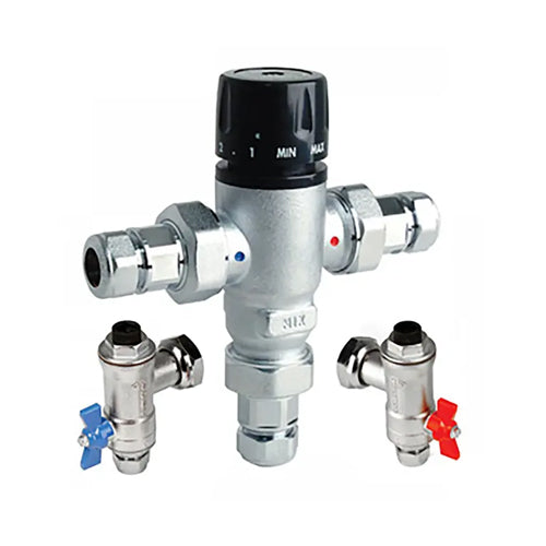 Altecnic MX MixCal 3 TMV2 Thermostatic Fail Safe Mixing Valve - 15mm - CA-MX5115