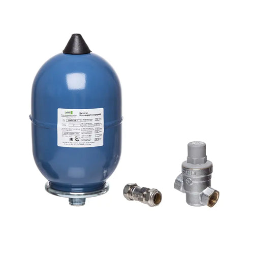 Altecnic Water Heater Pack 4: Pressure Reducer, Expansion Vessel, Single Check Valve - CA-100150