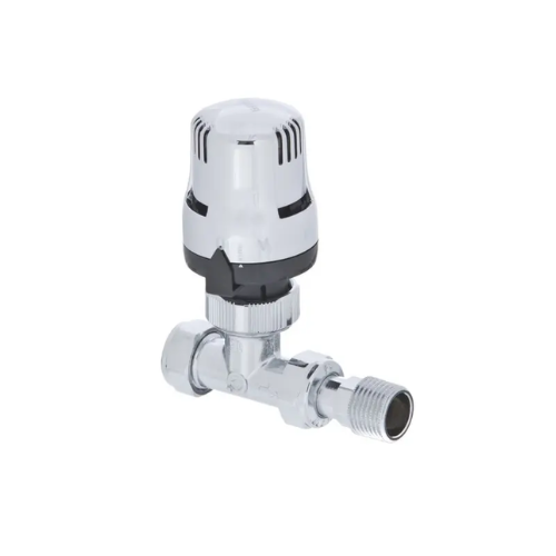 Altecnic Ecocal TRV - Straight - 15mm - Chrome - CA-201011