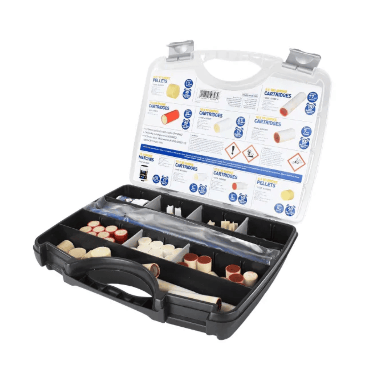 Arctic Hayes Mixed Smokes Kit in a Handy Reusable Storage Box - 100 Piece - MSK100