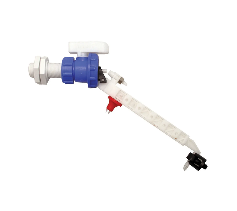 Delchem Side Inlet Ball Valve - B801A