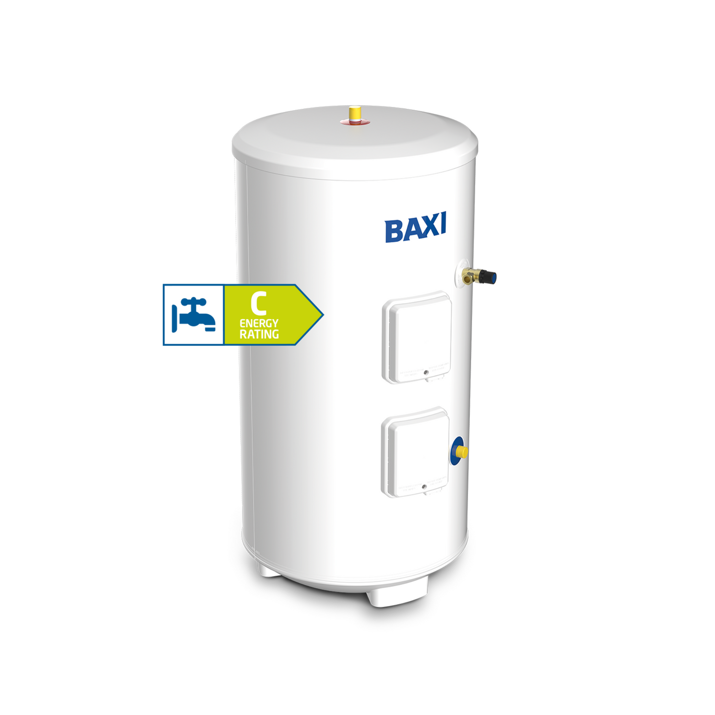 Baxi 125d Direct - Unvented - Hot Water Cylinder - 125 Litre - 7798172