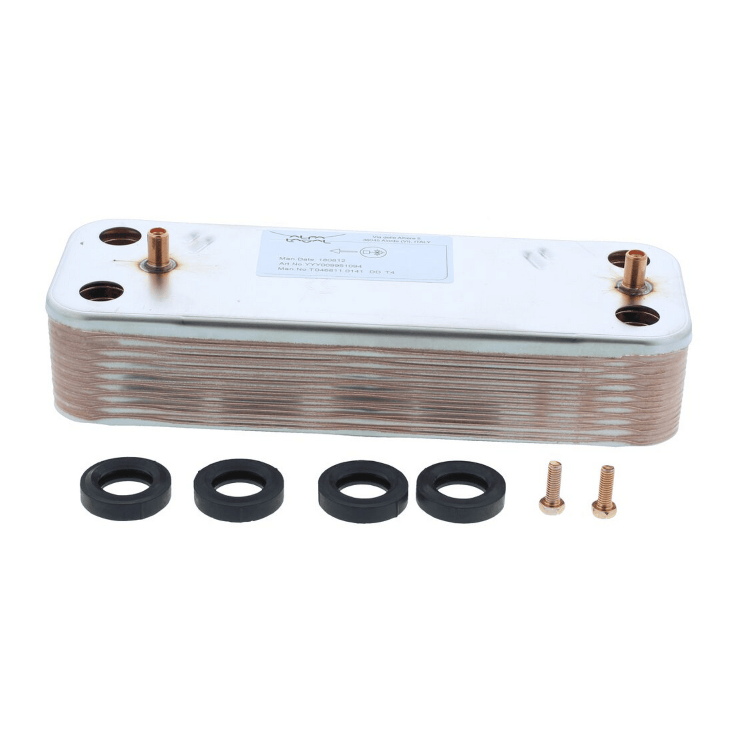 Baxi DHW 16 Plates Heat Exchanger - Duo - Tec/Platinum/Main Combi - 7225723
