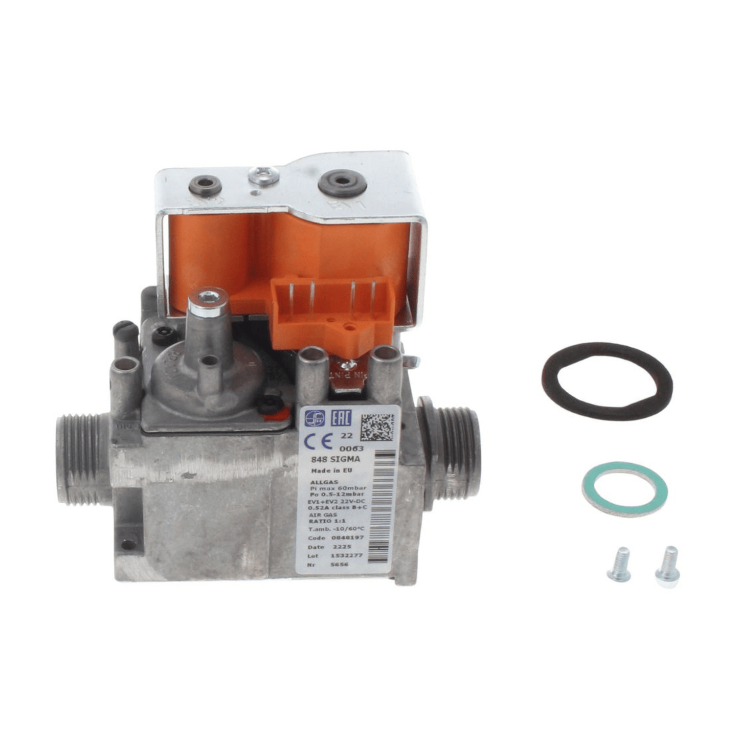 Baxi Gas Valve Assembly - 22V - System/Platinum Compact/Duo Tec Compact - 7683968