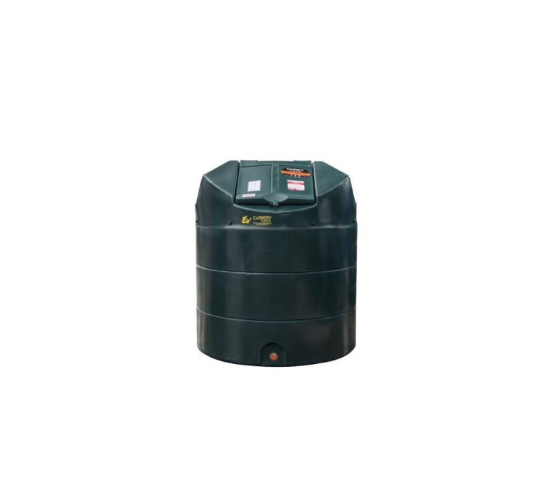 Carbery Vertical Bunded Oil Tank - 1350 Litre - BTGR01350V