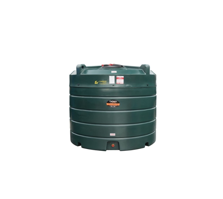 Carbery Vertical Bunded Oil Tank - 2500 Litre - BTGR02500V