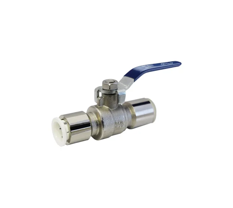 Speedfit Lever Ball Valve - Red/Blue Handle - 15mm - BVAL400200