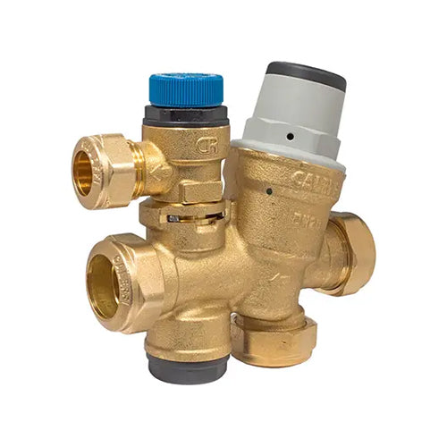 Caleffi 1 Piece Circlip Multibloc Blue Cap - 3/6 Bar - 22mm - 533111HCST