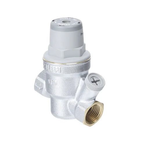 Altecnic Caleffi Prescal Series 5334 High Performance Pressure Reducing Valve with Gauge Port - 1/2" - 533441HLTC