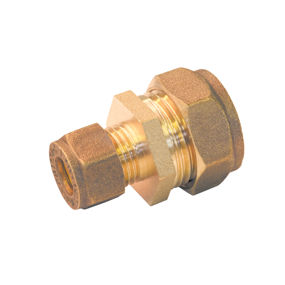 Brass Compression - Reducing Coupling - 35mm x 28mm