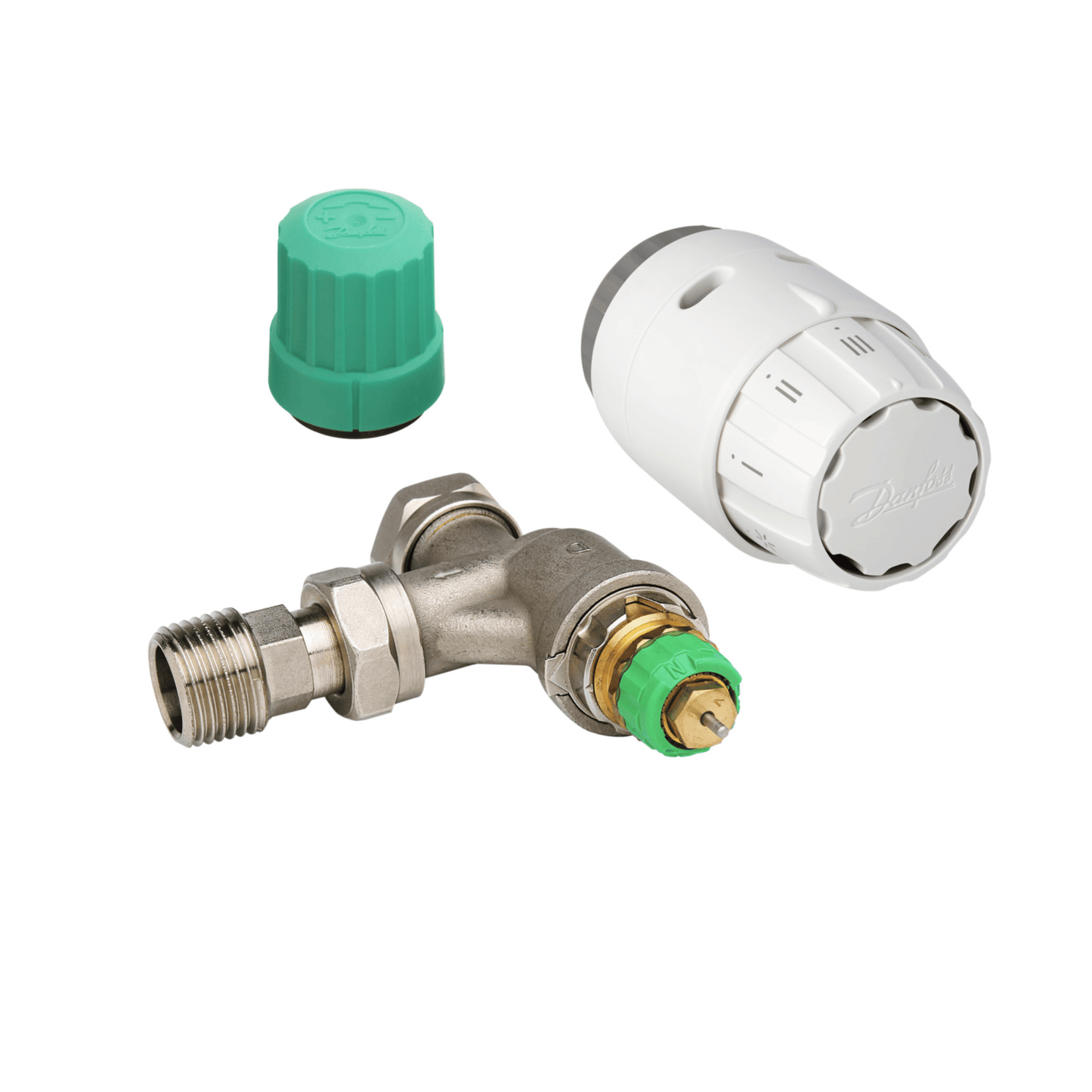 Danfoss RAS-B2 Dynamic TRV Set - Angle - 15mm - 013G7660