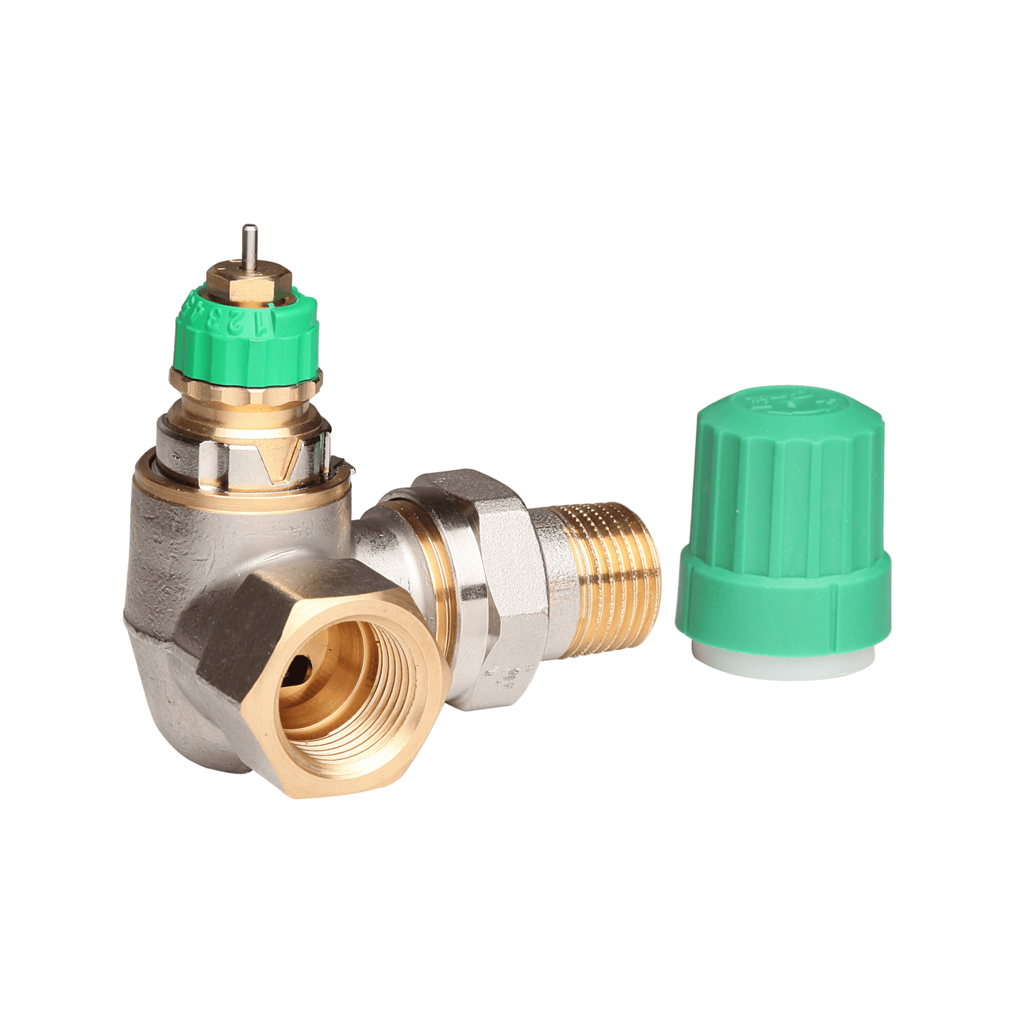 Danfoss RA-DV Dynamic Valve - Angle Left - DN15 - 1/2" - 013G7720