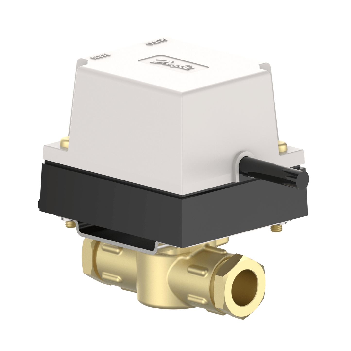 Danfoss HP15 2-Port Shoe Valve with Actuator - 15mm Internal Compression - 087N6608