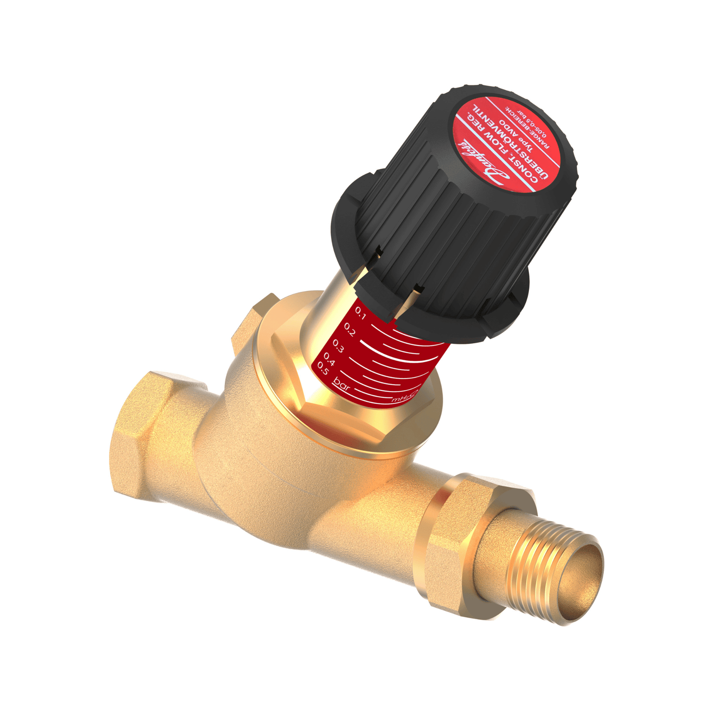 Danfoss AVDO 15 Automatic Bypass Valve - Straight - 1/2" - 003L6018