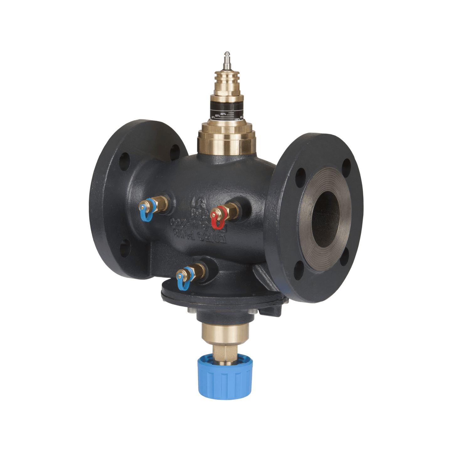 Danfoss AB-QM DN 50 Pressure Indepenent Balancing & Control Valve with Test Plugs & Flange - 003Z0772