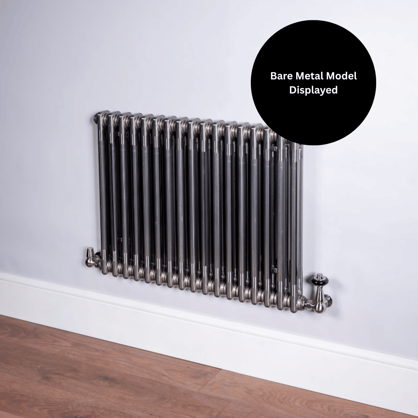 DQ Ardent 2 Column Horizontal Radiator - 500mm x 1404mm - Lacquered Finish - AM2.500/30-LF