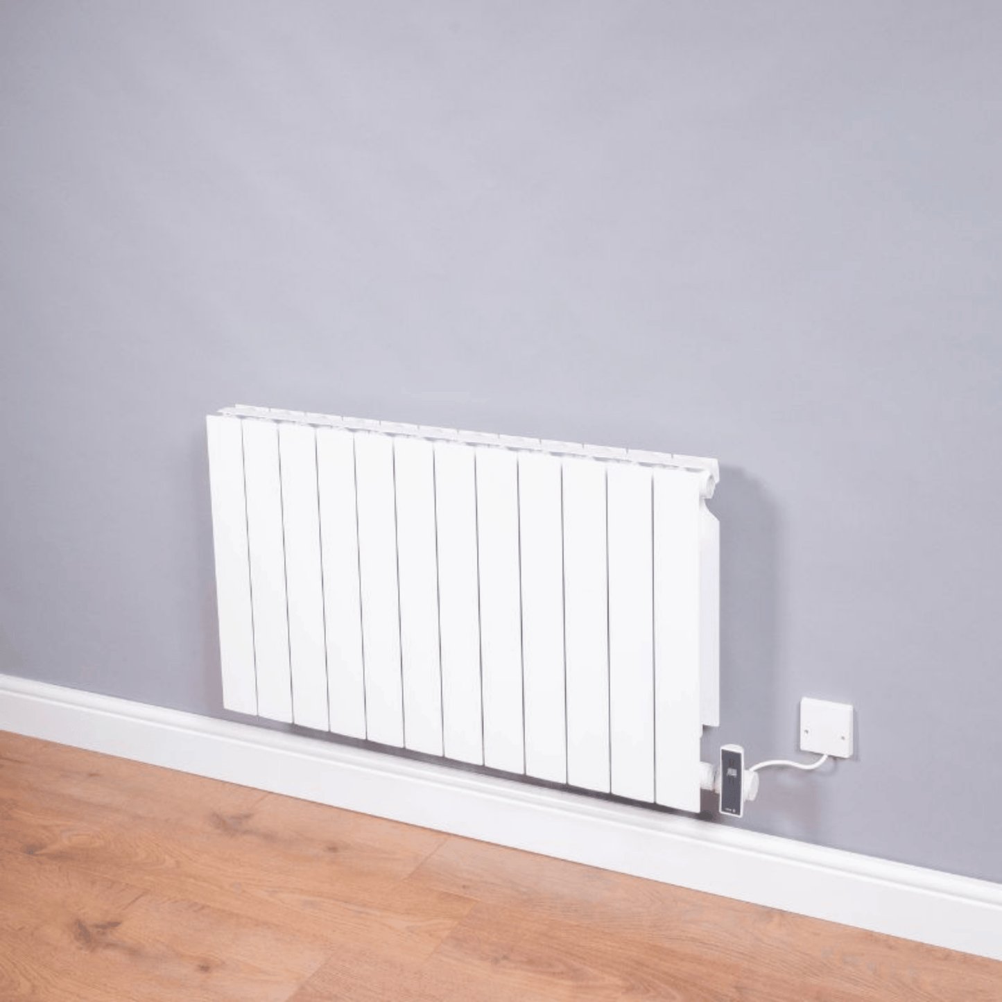 DQ Osset Electric - 581mm x 1210mm - White (RAL 9016) - OSSET-E581/14-W