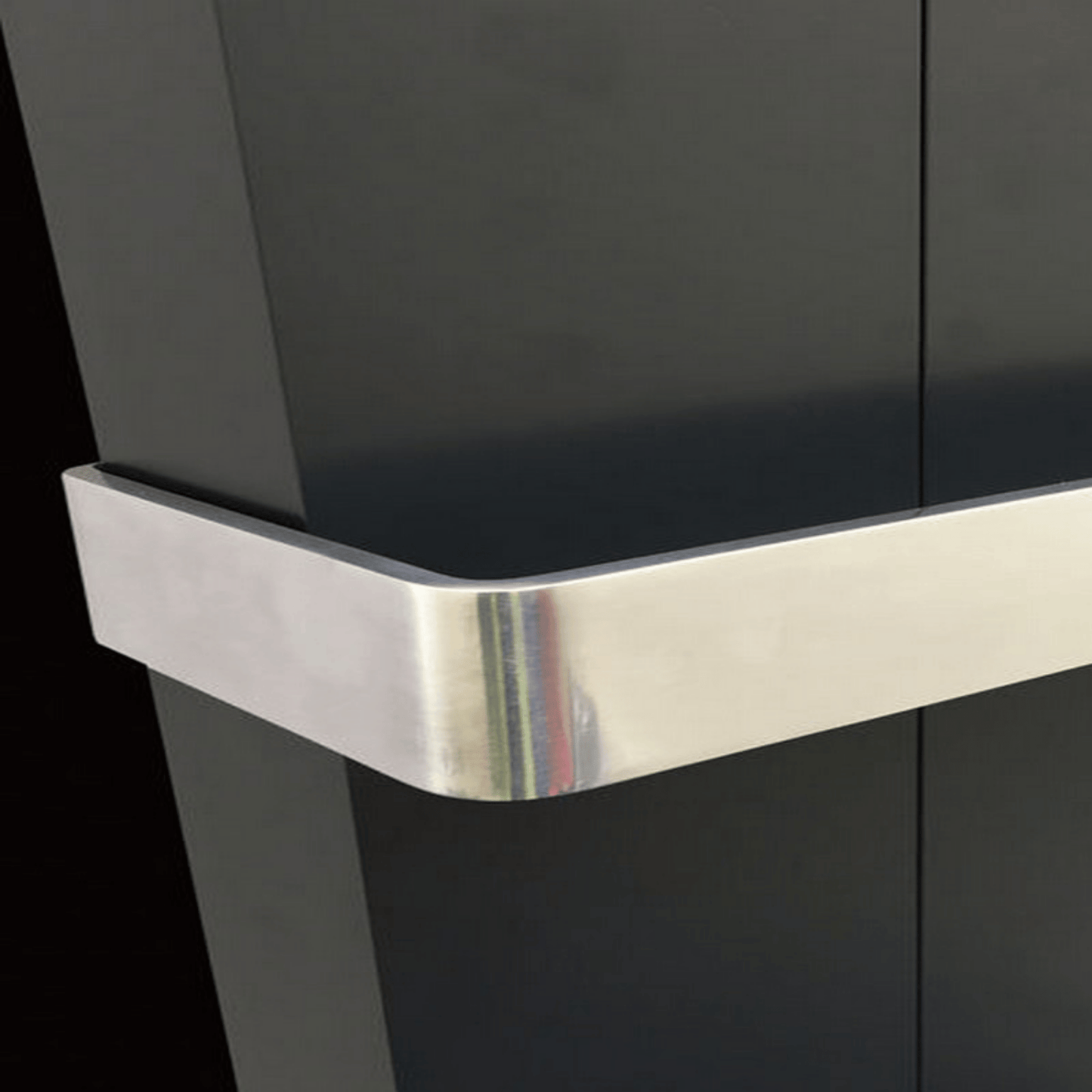 DQ Vela Towel Bar - 363mm - Polished Aluminium - VELA-TB3